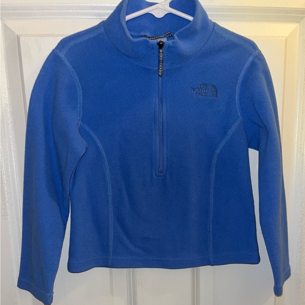 The North Face Kids Blue Fleece Pullover